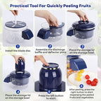 Automatic Grape Peeler Machine, Electric Garlic & Cherry Tomato Peeler Skin - Image 7