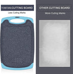 Plastic Cutting Board, 3 Pieces Dishwasher Safe Cutting Boards - Image 5