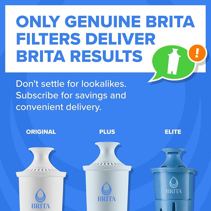 Brita Large 10 Cup Water Filter Pitcher, 1 BritaPlus Filter - Image 9