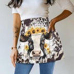 Server Apron with 3 Pockets, Waterproof Oil Waitress Waiter Half Apron - Image 2