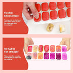 Ice Cube Trays 4 Pack, Airabc Silicone Ice Cube Trays - Image 5