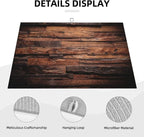 Dark Wood Dish Drying Mat Vintage Natural Wooden Board Rustic Farmhouse Style - Image 2