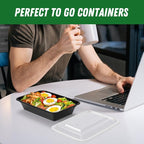 Dealusy 50 Pack 32 oz Meal Prep Containers Reusable - Image 7