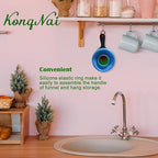 KongNai Canning Funnel for Wide and Regular Jars，Wide Mouth Funnels Sets of 3 - Image 5