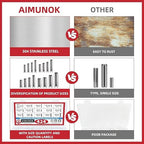 424-Piece Stainless Steel Roll Pin Kit – Spring Dowels, Slotted & Split Pins – - Image 5