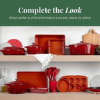 Larder & Vine 12-Piece Silicone Kitchen Cooking Utensils Set - Image 7