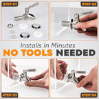 Stainless Steel Spigot for Beverage Dispenser – Leak-Proof Replacement Spigot - Image 4