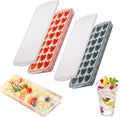 2 Pack Heart-Shaped Ice Cube Trays by Ciyliwiyi