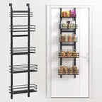 5-Tier Over the Door Pantry Organizer, Cabinet Door Organizer, Kitchen Pantry by Purdaz