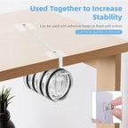 Tumbler Lid Organizer, 2 Pack for Yeti Lid Organizer, Space Saving Water Bottle - Image 5