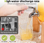 MOBYKE 2.2 Gallon Drink dispenser, Large Water Glass Beverage Dispenser - Image 5