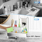 Ewaiira Stainless Steel Sink Caddy, Sponge Holder - Image 7