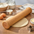 Chengu Wooden Cookie Rolling Pin 1/4-in. Fixed Depth Rolling Pins - Image 6