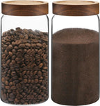 Glass Jar with Screw Top Lid 37oz Borosilicate Glass Spice Jars Seasoning - Image 6