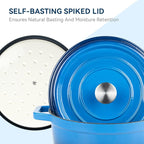 Miereirl 6.5 Quart Enameled Dutch Oven Pot - Image 5