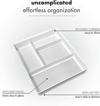 madesmart 4 Compartment Drawer Organizer, Office Tools, & Small Household Items - Image 3