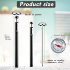 Xuhal 12 Pcs Stainless Steel Kitchen Thermometer - Image 2