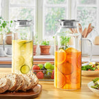 2 Liter 68 oz Glass Pitcher - Image 6