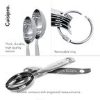 CUISIPRO Odd-Size Measuring Spoon SS 5pc Set - Image 7