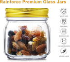 Rainforce Mason Jars 8 oz 30 Pack- Small Mason Jars - Image 3