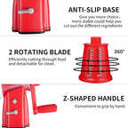 Upgrade Rotary Cheese Grater Shredder - Image 5