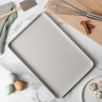 Martha Stewart Gallen 15 x 10 Inch Nonstick Carbon Steel Cookie Sheet – Cool - Image 8