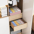 Joyoldelf Sock Drawer Organizer Divider, 16-Cell Underwear Organizers and - Image 5