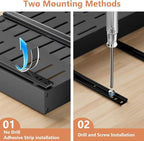2 Pack Pull out Cabinet Organizer, Width Depth, - Image 6