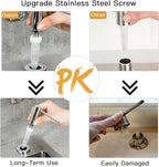 Soap Dispenser for Kitchen Sink Polished Chrome GAPPO Stainless Steel - Image 3
