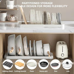 Expandable Pot and Pan Organizer Rack - Image 2