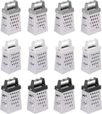 12 Pcs Mini Cheese Grater Stainless Steel Box Grater by Unknown