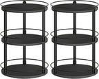YATINEY Spice Rack, 3 Tier Turntable Organizer by Yatiney