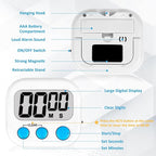 ZILLEEN 12 Pack Kitchen Timers for Cooking Digital Classroom Timers for - Image 8