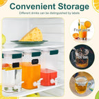 Mumufy 3 Set Plastic Drink Dispensers - Image 3