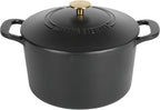 MARTHA STEWART Gatwick 7-Quart Enamel Cast Iron Dutch Oven Pot by MarthaStewart