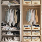 Homsorout Fabric Storage Bins for Organizing - Image 7