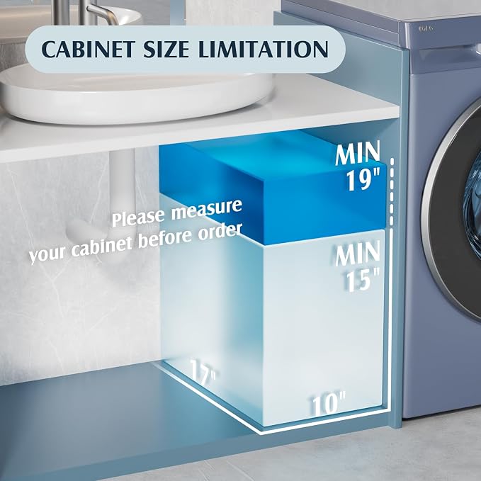 VERIFOST Under Sink Organizer, 2 Pack Kitchen and Bathroom Cabinet Organizer - Image 7