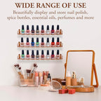 MyGift Modern Copper Metal Wall Mounted Display Racks - Image 5