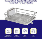Dish Drying Rack 3 Piece Dish Drainer - Image 3