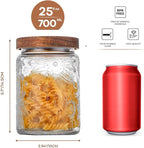 Adodeen 24oz Vintage Glass Canister - Image 4