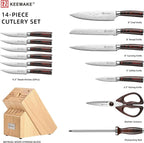 KEEMAKE 14-Piece Knife Set - Image 2