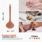 Platinum Silicone Cooking Ladle - Image 2