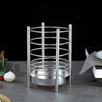 Kitchen Utensil Holder for Kitchen Counter, Stainless Steel Utensil Crocks - Image 3
