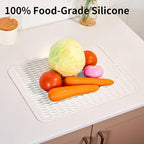 ZLR Silicone Dish Drying Mat & Heat Resistant Trivet - Image 9