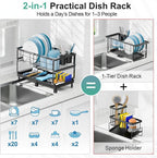 GSlife Large Dish Drying Rack - Image 4