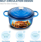 Miereirl 6 Quart Enameled Dutch Oven Pot - Image 2