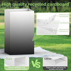 4 Pack Extra Large Disposable Trash Cans, Reusable Portable Garbage Can - Image 4
