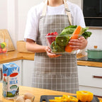 Tosewever 2 Pack Cotton Adjustable Bib Apron - Image 9