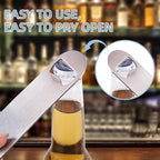 25 Pack Flat Beer Bottle Opener 7 inch Stainless Steel Flat Bottle Opener Beer - Image 4