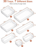 SMARTAKE 30-Piece Drawer Organizer - Image 2